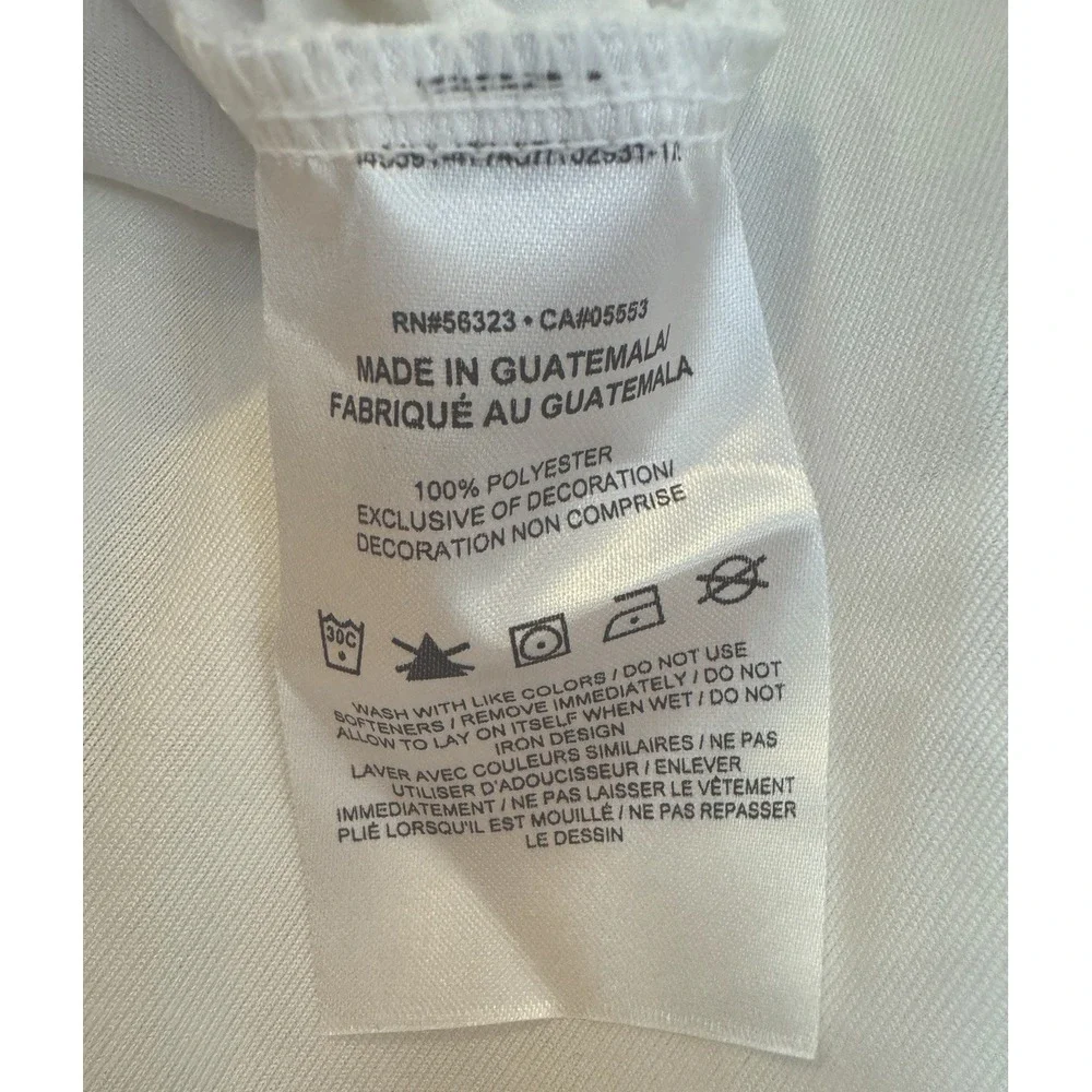NEW The Nike Tee Kids Size XL White Dri-Fit Golf Athletic Training T-Shirt